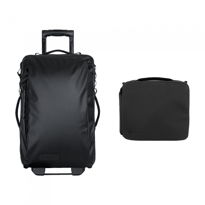 Cases - WANDRD Transit Carry-On Roller Black Essential+ Bundle TRR40 BK PEPB 1 - quick order from manufacturer