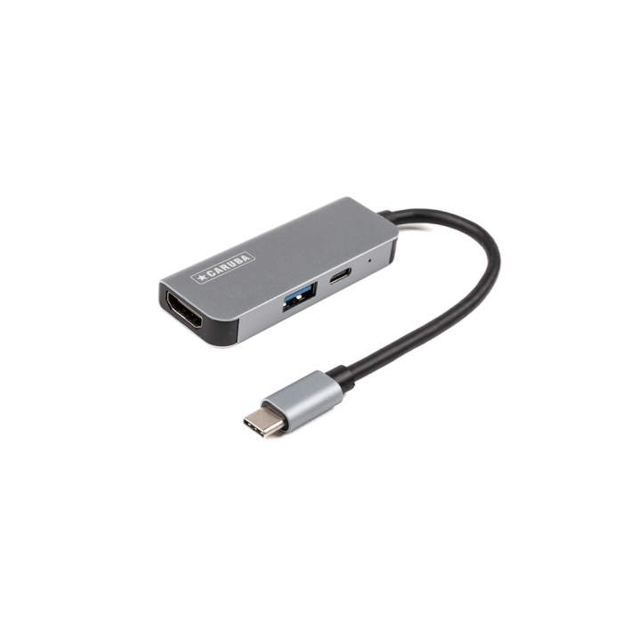 Docks & HUB - Caruba USB-C Hub 3-in-1 D248151 CUSB 7 - quick order from manufacturer