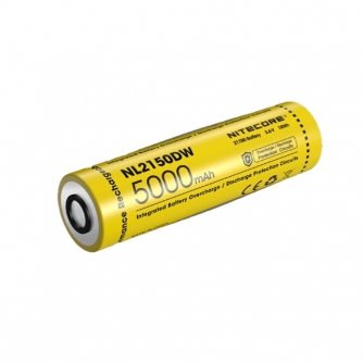 Kameru akumulatori - NL2150DW for R40 V2 Nitecore Rechargeable Battery 5000mAh 21700 - ātri pasūtīt no ražotāja