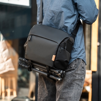 Aizsardzība pret lietu - PGYTECH OneGo Shoulder Bag 6LObsidian Black) P CB 044 - ātri pasūtīt no ražotāja