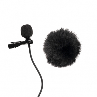 Accessories for microphones - Caruba Windjammer / Deadcat for Lavalier Black CWD B1 - quick order from manufacturer