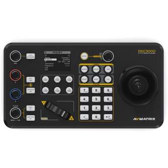 Video mixer - AVMATRIX PKC3000 Professional IP & Serial PTZ Camera Joystick Controller PKC3000 - quick order from manufacturer