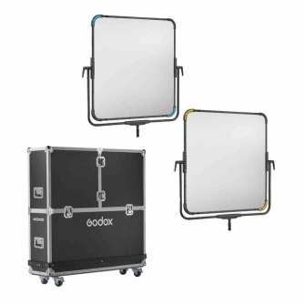 Barndoors Snoots & Grids - Godox LiteFlow reflector 100cm Kit with Flight Case K1B LiteFlow100 K1B - quick order from manufacturer