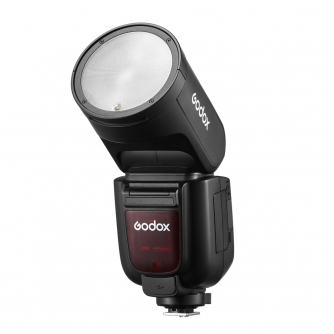 Kameras zibspuldzes - Godox Speedlite V1Pro Nikon V1 Pro speedlite - быстрый заказ от производителя