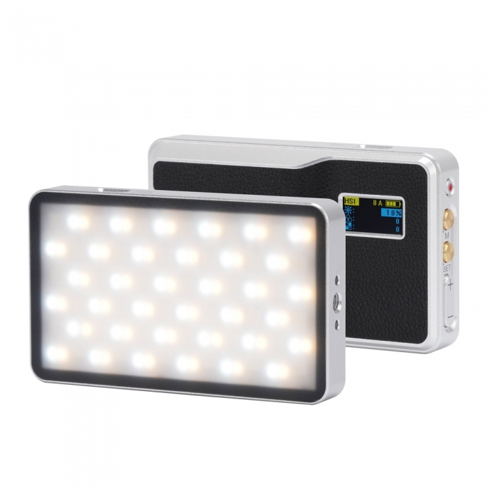 LED gaismas paneļi - Viltrox Retro 08X RGB Pocket LED Light Retro 08X - ātri pasūtīt no ražotāja