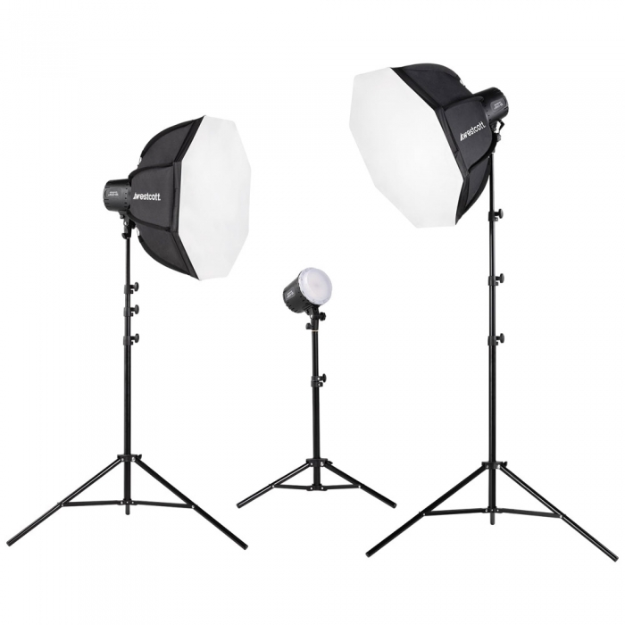 WestcottU60-BBi-ColorLED3-LightSoftboxKit803