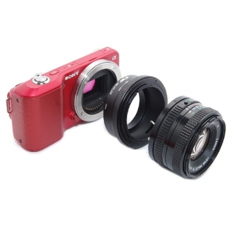 Objektīvu adapteri - Kiwi Photo Lens Mount Adapter (FD-EM) LMA FD_EM - быстрый заказ от производителя