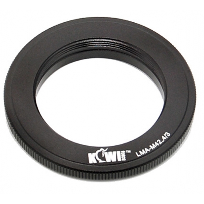 Objektīvu adapteri - Kiwi Photo Lens Mount Adapter (M42-4/3) LMA M42_4/3 - быстрый заказ от производителя