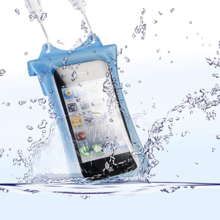 Aksesuāri Viedtālruņiem - WP-i10 Underwater Bag for iPhone & iPod, blue 18581 - ātri pasūtīt no ražotāja