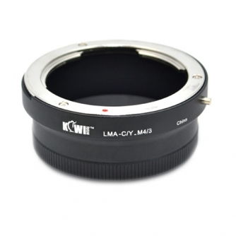 Objektīvu adapteri - Kiwi Photo Lens Mount Adapter (LMA-C/Y_M4/3) LMA C/Y_M4/3 - быстрый заказ от производителя