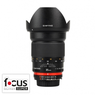 Objektīvi - Samyang 35mm f1.4 ED AS UMC Samsung NX - быстрый заказ от производителя