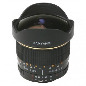 Objektīvi - Samyang 8mm Fisheye f/3.5 MC Samsung NX - быстрый заказ от производителя