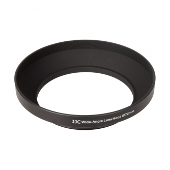 Lens Hoods - JJC Metalen lenshood for Wide angle lens 72mm LN 72W - quick order from manufacturer