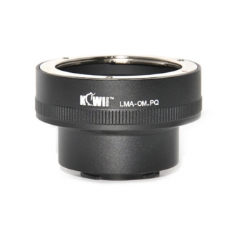 Objektīvu adapteri - Kiwi Photo Lens Mount Adapter (LMA-OM_PQ) LMA OM_PQ - быстрый заказ от производителя