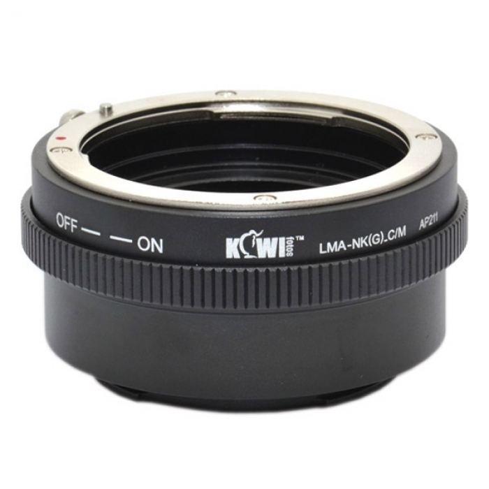 Objektīvu adapteri - Kiwi Lens Mount Adapter (Nikon G naar Canon M) LMA NK(G)_C/M - ātri pasūtīt no ražotāja