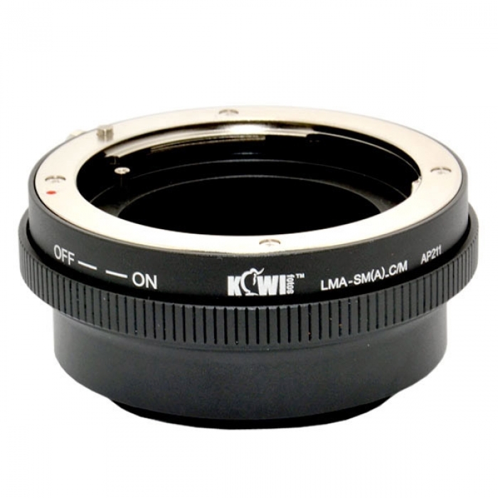 Objektīvu adapteri - Kiwi Lens Mount Adapter (Sony Alpha naar Canon M) LMA SM(A)_C/M - быстрый заказ от производителя