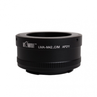 Adapters for lens - Kiwi Lens Mount Adapter (M42 naar Canon M) LMA M42_C/M - quick order from manufacturer