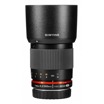 Lenses - Samyang 300mm Reflex f6.3 ED UMC CS Canon M Black - quick order from manufacturer