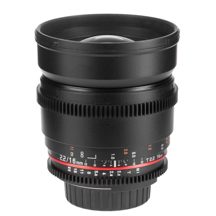 CINEMA Video Lenses - Samyang 16mm T2.2 ED AS UMC CS VDSLR Nikon - quick order from manufacturer