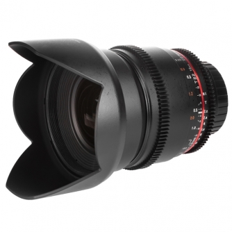 CINEMA objektīvi - Samyang 16mm T2.2 ED AS UMC CS VDSLR Nikon - ātri pasūtīt no ražotāja