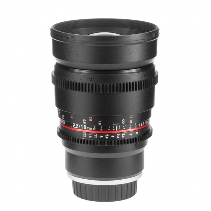 CINEMA Video Lenses - Samyang 16mm T2.2 ED AS UMC CS VDSLR Sony E - quick order from manufacturer