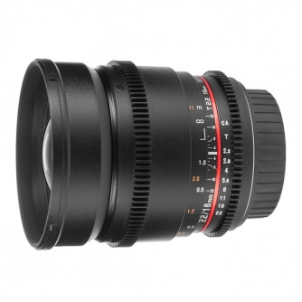 CINEMA Video objektīvi - Samyang 16mm T2.2 ED AS UMC CS VDSLR Canon EOS M - быстрый заказ от производителя