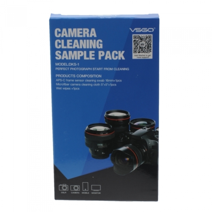 Foto kameras tīrīšana - VSGO Camera Cleaning Sample Pack DKS 1 - быстрый заказ от производителя