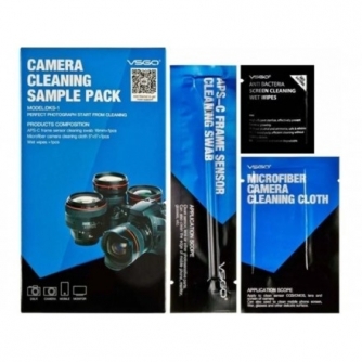 Foto kameras tīrīšana - VSGO Camera Cleaning Sample Pack DKS 1 - быстрый заказ от производителя