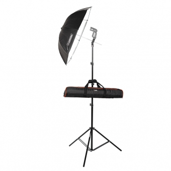 Foto lietussargi - Caruba Umbrella Speedlite Kit 83cm (inclusief tas) SK U43 - быстрый заказ от производителя