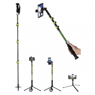 Foto statīvi - Giottos Trekking Pole / Uber Selfie Stick MEMOIRE 100G101 - быстрый заказ от производителя