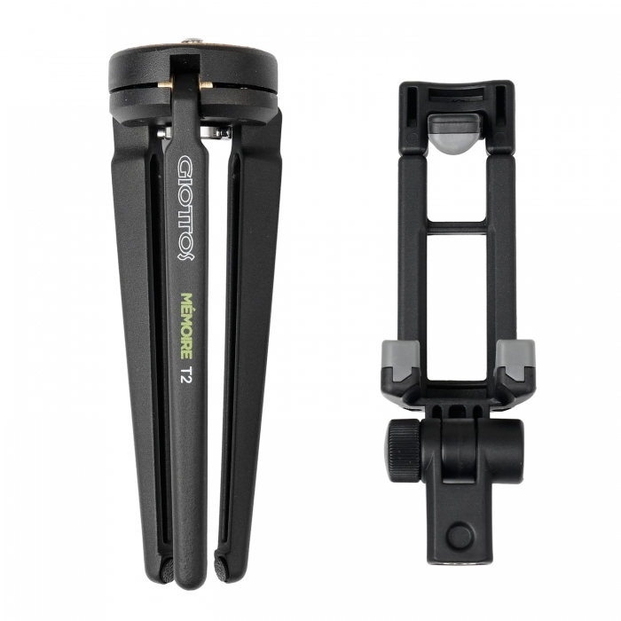 Photo Tripods - Giottos Mini Tripod with Phone Clamp MEMOIRE MINI T2G101 - quick order from manufacturer