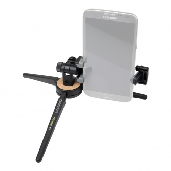 Foto statīvi - Giottos Mini Tripod with Phone Clamp MEMOIRE MINI T2G101 - быстрый заказ от производителя