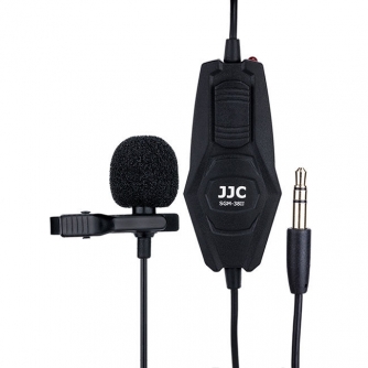 Piespraužamie mikrofoni (Lavalier) - JJC SGM-38II Omnidirectional Lavalier Microphone SGM 38II - ātri pasūtīt no ražotāja