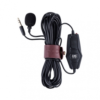 Piespraužamie mikrofoni (Lavalier) - JJC SGM-38II Omnidirectional Lavalier Microphone SGM 38II - ātri pasūtīt no ražotāja