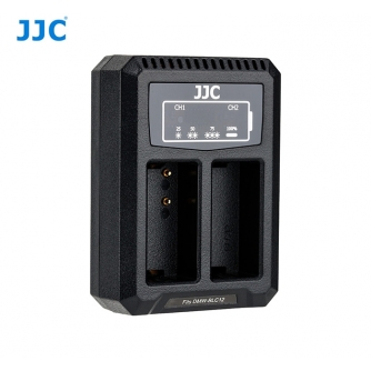 JJCPanasonicDCH-BLC12USBDualBatteryCharger(DMW-BLC12,SigmaBP-51,LeicaBP-DC12)DCHBLC12