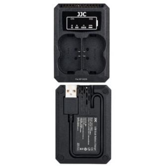 JJCFujiDCH-NPW235USBDualBatteryChargerDCHNPW235