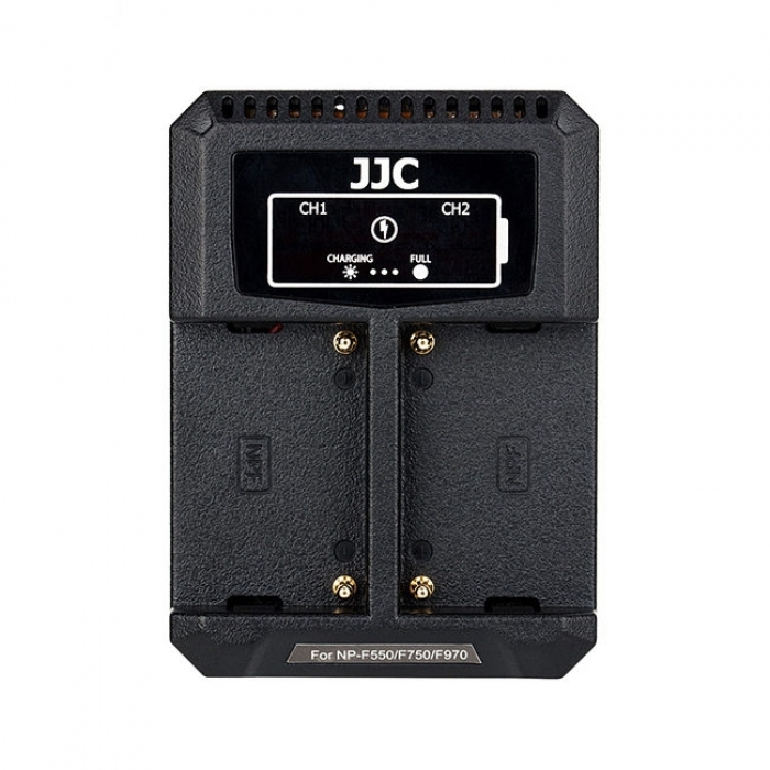 Kameras bateriju lādētāji - JJC Sony DCH-NPF USB Dual Battery Charger DCH NPF - купить сегодня в магазине и с доставкой