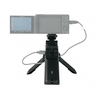 Mini foto statīvi - JJC TP-S2 Shooting Grip with Wireless Remote (replaces Sony GP-VPT1 & Sony VCT-SGR shooting grip) TP S2 - бы