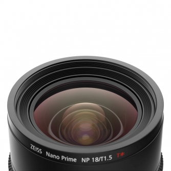 CINEMA Video Lenses - Carl Zeiss ZEISS Nano Prime 18/T1.5 E Mount - quick order from manufacturer