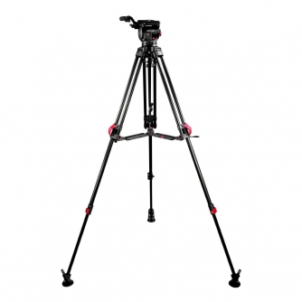 CartoniFOCUS12RedLockALUTripodSystem(KF12-RLM)