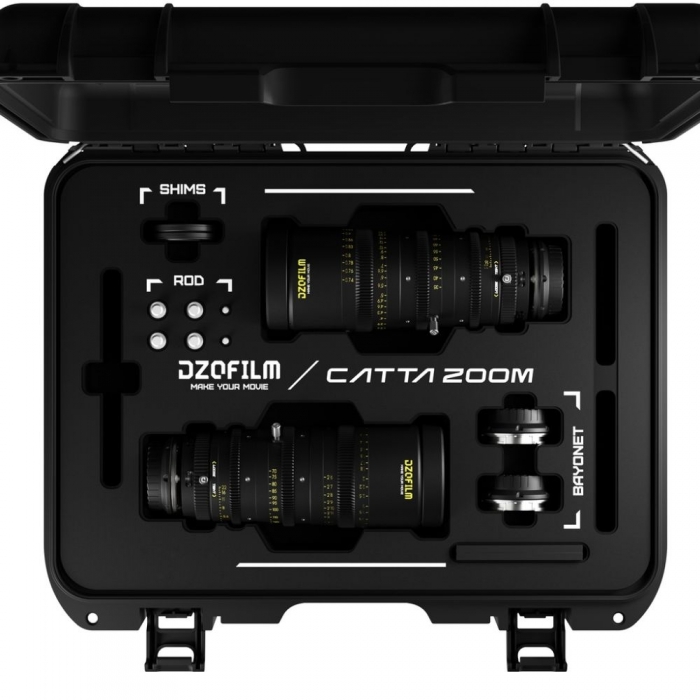 CINEMA Video objektīvi - DZOFILM Cine Lens Catta Zoom 2-Lens Kit (18-35/35-80 T2.9) Black - ātri pasūtīt no ražotāja