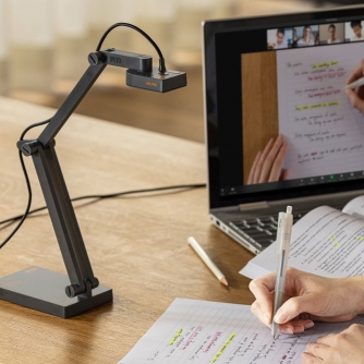 Streaming, Podcast, Broadcast - IPEVO V4K PRO Ultra HD USB Document Camera - quick order from manufacturer