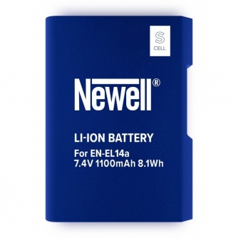 Camera Batteries - Newell SupraCell Protect battery EN-EL14a for Nikon - quick order from manufacturer