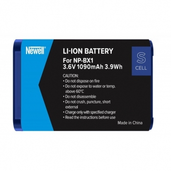 Camera Batteries - Newell SupraCell Protect NP-BX1 battery for Sony - quick order from manufacturer