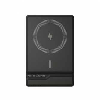 Power Banks - Nitecore NW5000 Carbon Fiber Magnetic Wireless Powerbank NW5000 - quick order from manufacturer