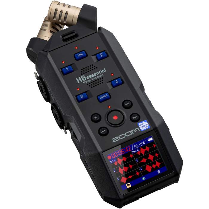 Skaņas ierakstītāji - Zoom H6e essential sound recorder 32-bit float - ātri pasūtīt no ražotāja