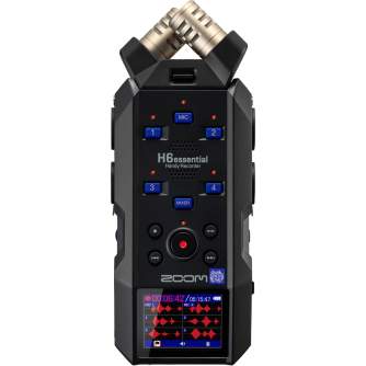 Skaņas ierakstītāji - Zoom H6e essential sound recorder 32-bit float - быстрый заказ от производителя