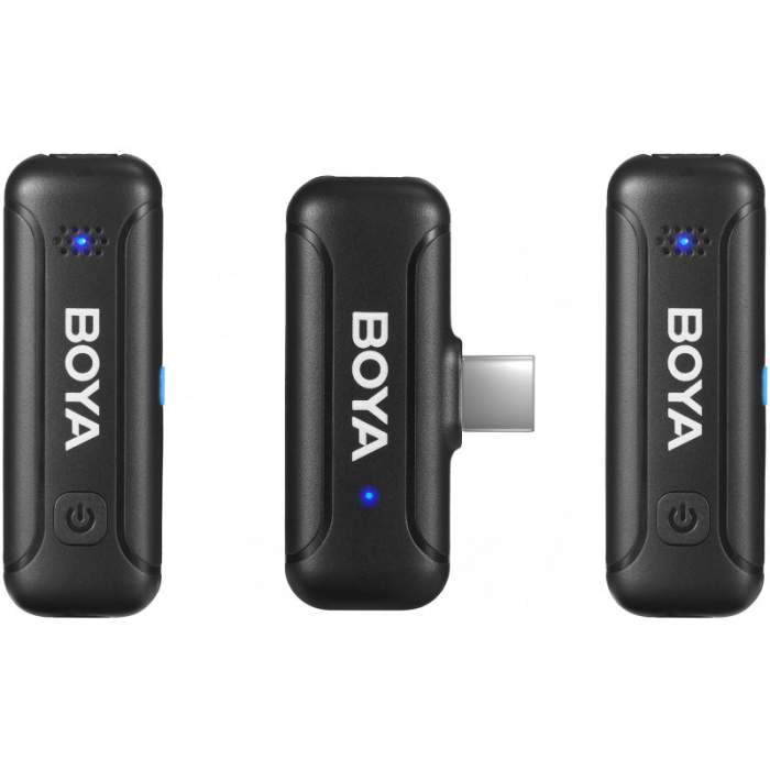 Bezvadu piespraužamie mikrofoni - Boya bezvadu mikrofons BY-WM3T2-U2 V2.0 USB-C - ātri pasūtīt no ražotāja