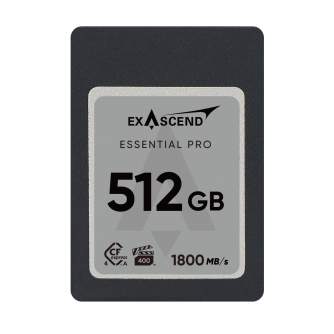 Atmiņas kartes - Exascend Essential Cfexpress 4.0 Type A, 512GB EXPC4EA512GB - ātri pasūtīt no ražotāja