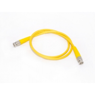 Wires, cables for video - Canare L-3C2VS YEL BNC 2m Coaxial Cable 5.5mm - quick order from manufacturer